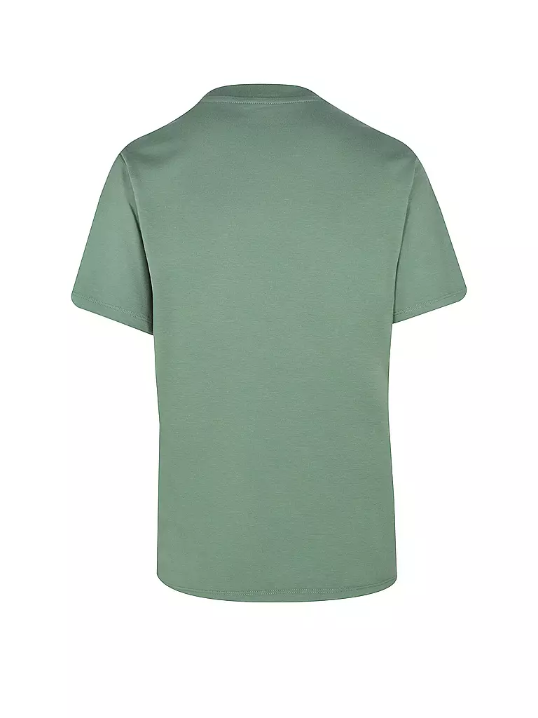 CARHARTT WIP T-Shirt SCRIPT EMBROIDERY dunkelgrün