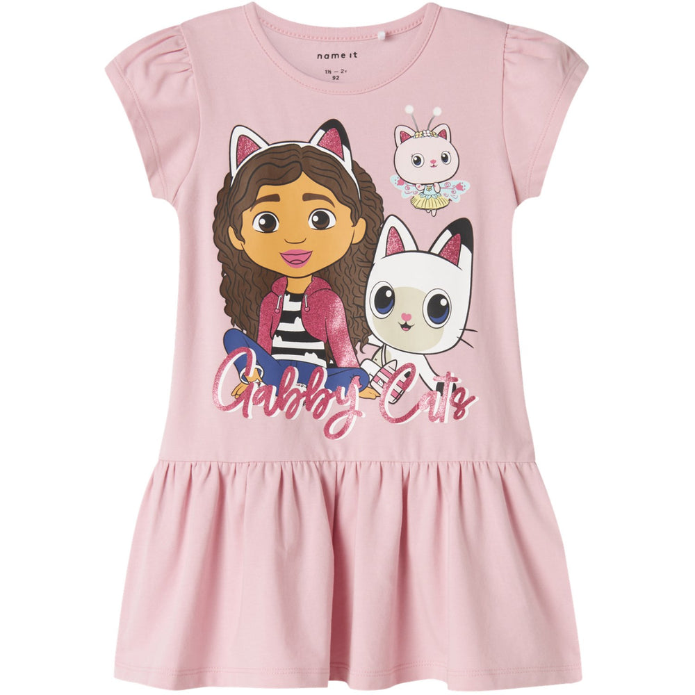 Køb Name It Cameo Pink Malla Gabby'S Dollhouse Kjole