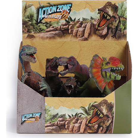 Action Zone dinosaur 28-33 cm – flere varianter – assorteret