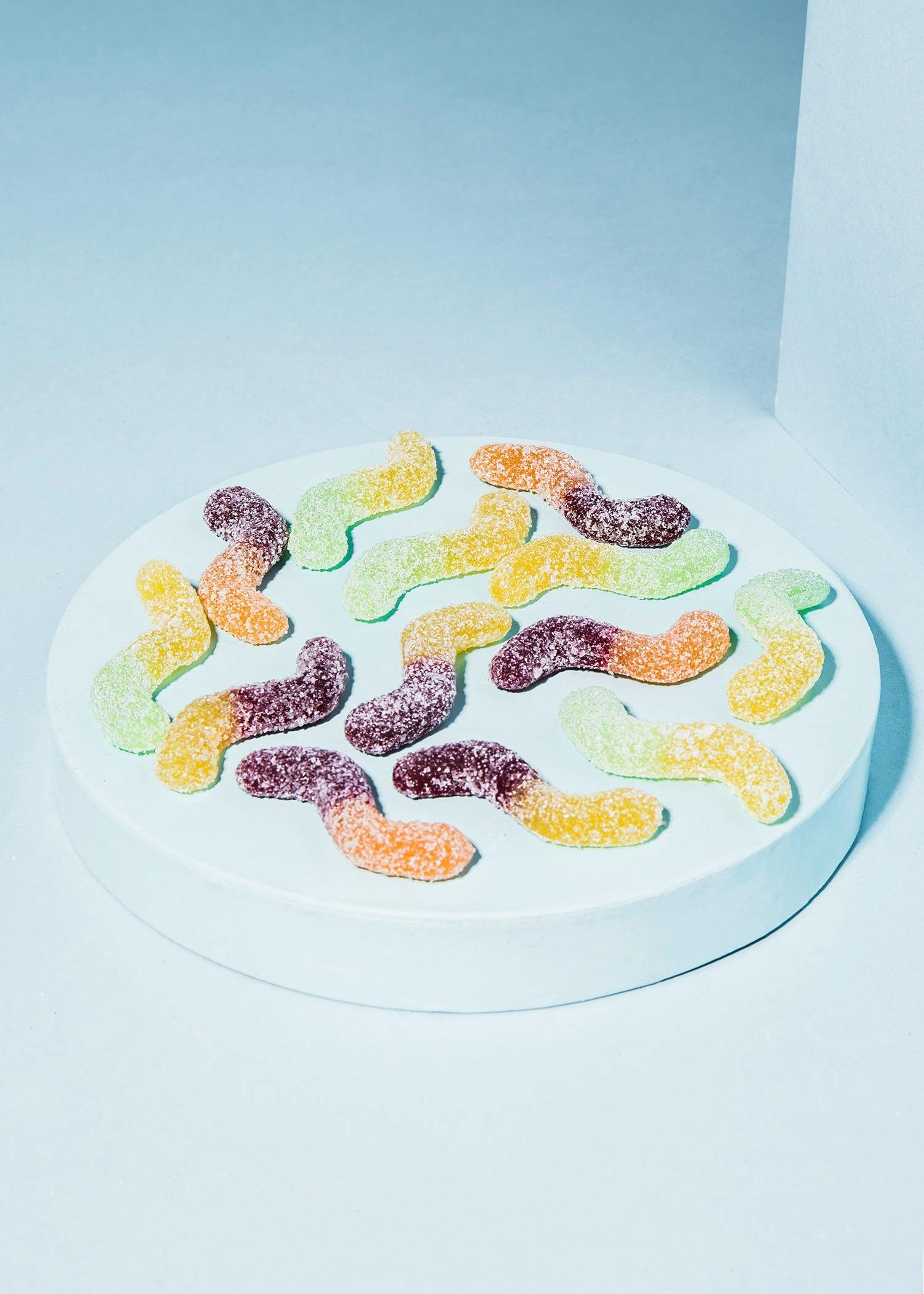 Bio Saure Würmer ohne Gelatine 1,5 kg