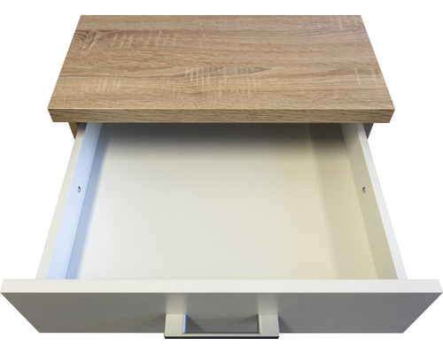 Flex Well Samoa uittrekbare onderkast BxDxH 60 x 60 x 85 cm wit mat, gedemonteerd