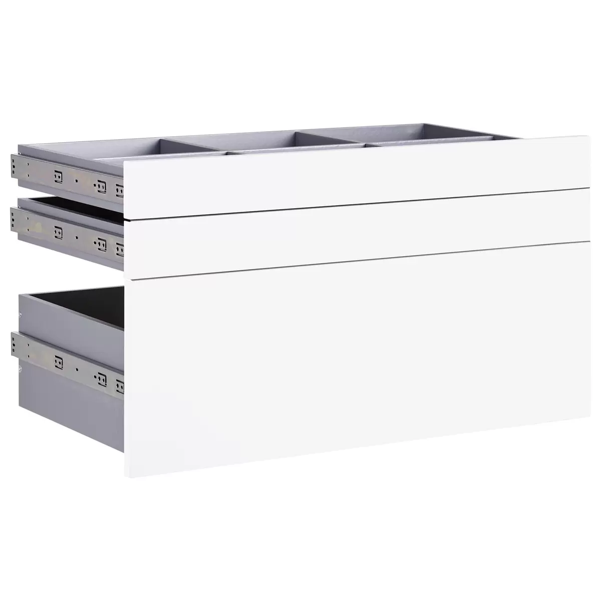 Schubladenset Unit weiss