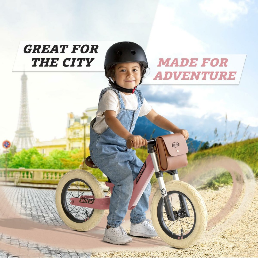 Vélo déquilibre biky retro rose