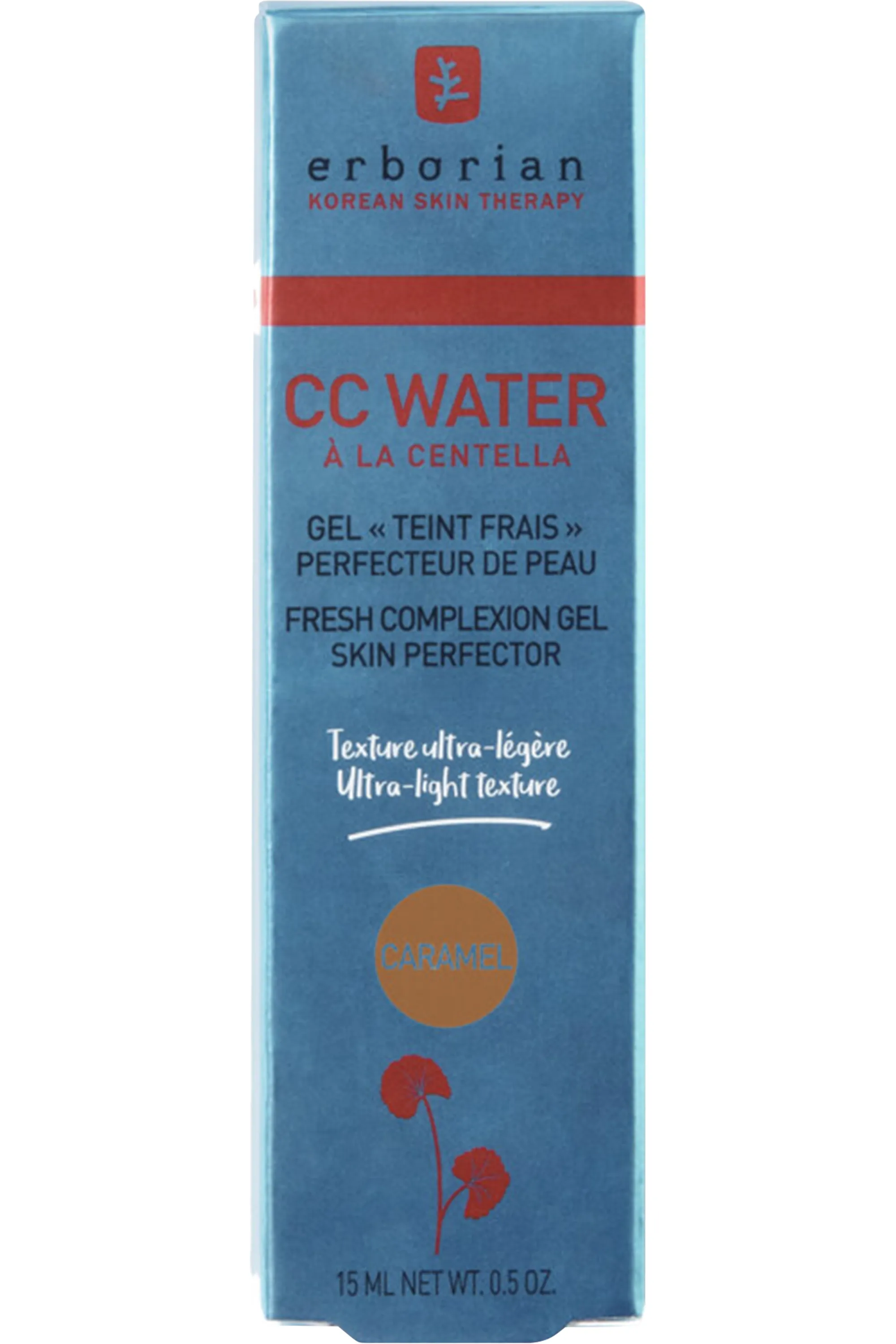 Erborian Gel perfecteur de peau CC Water teinte caramel