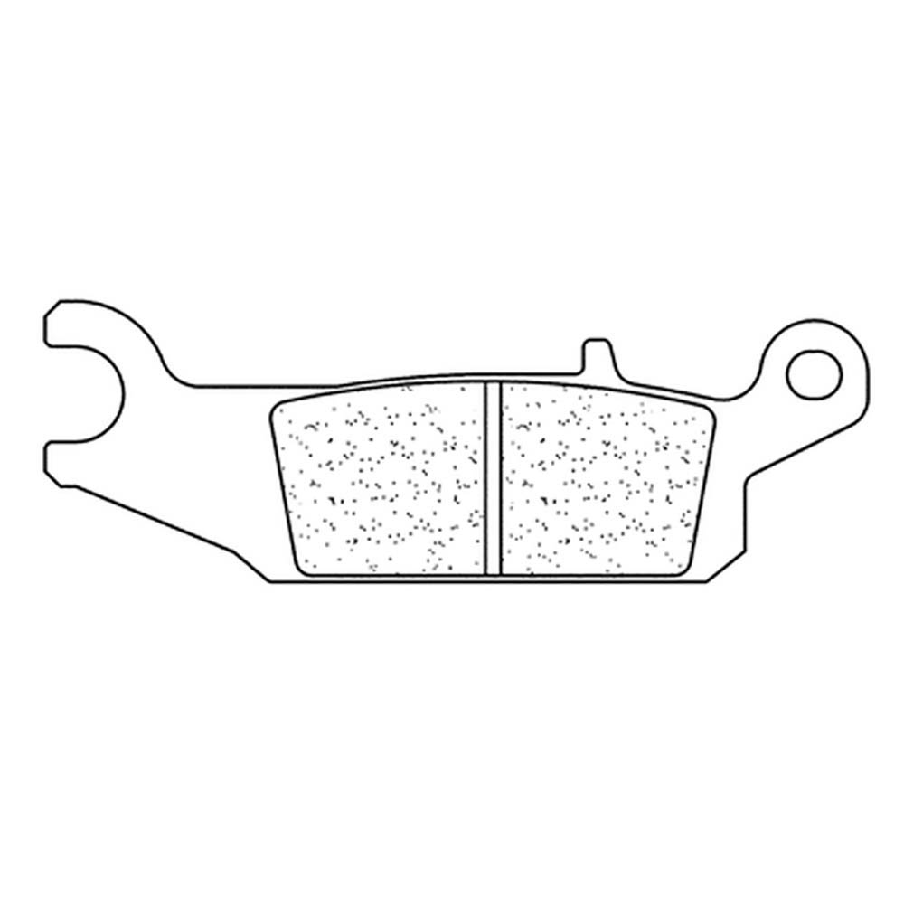 Cl brakes - Plaquettes de frein Quad métal fritté - 1194ATV1