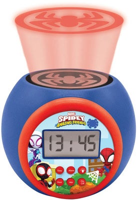 Lexibook Spidey And His Amazing Friends Projektor Vekkeklokke