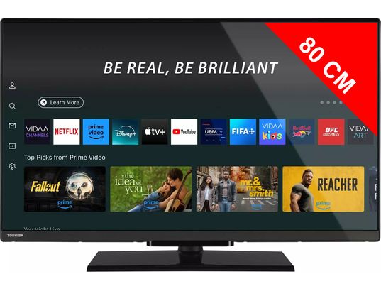 TOSHIBA - TV LED 80 cm 32WV3563DG