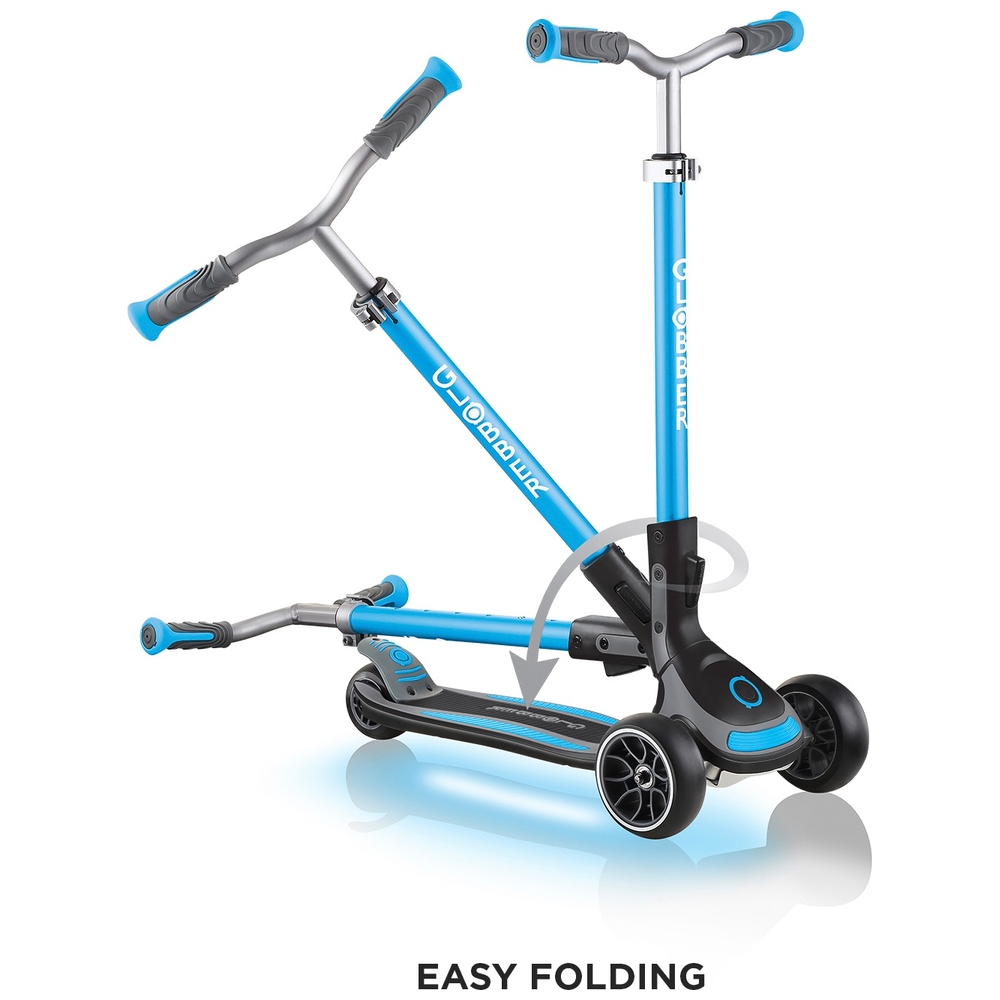 Globber ULTIMUM LIGHTS Himmelblauer Roller