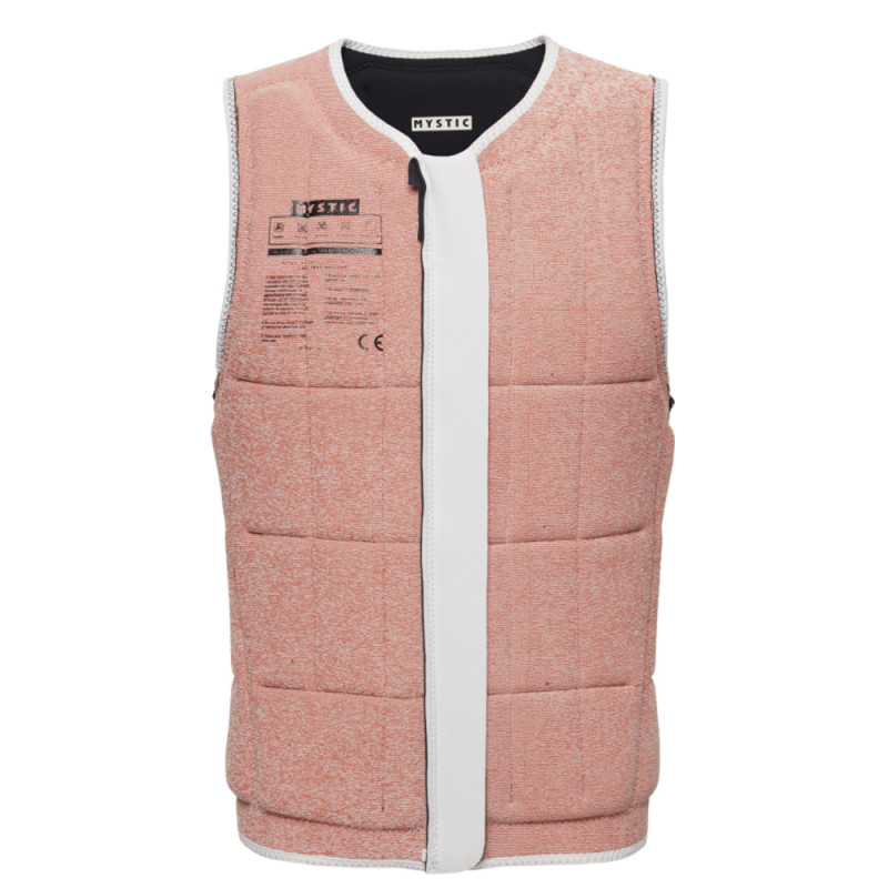GILET IMPACT MYSTIC WAKE RENEGADE FRONTZIP NOIR/BLANC