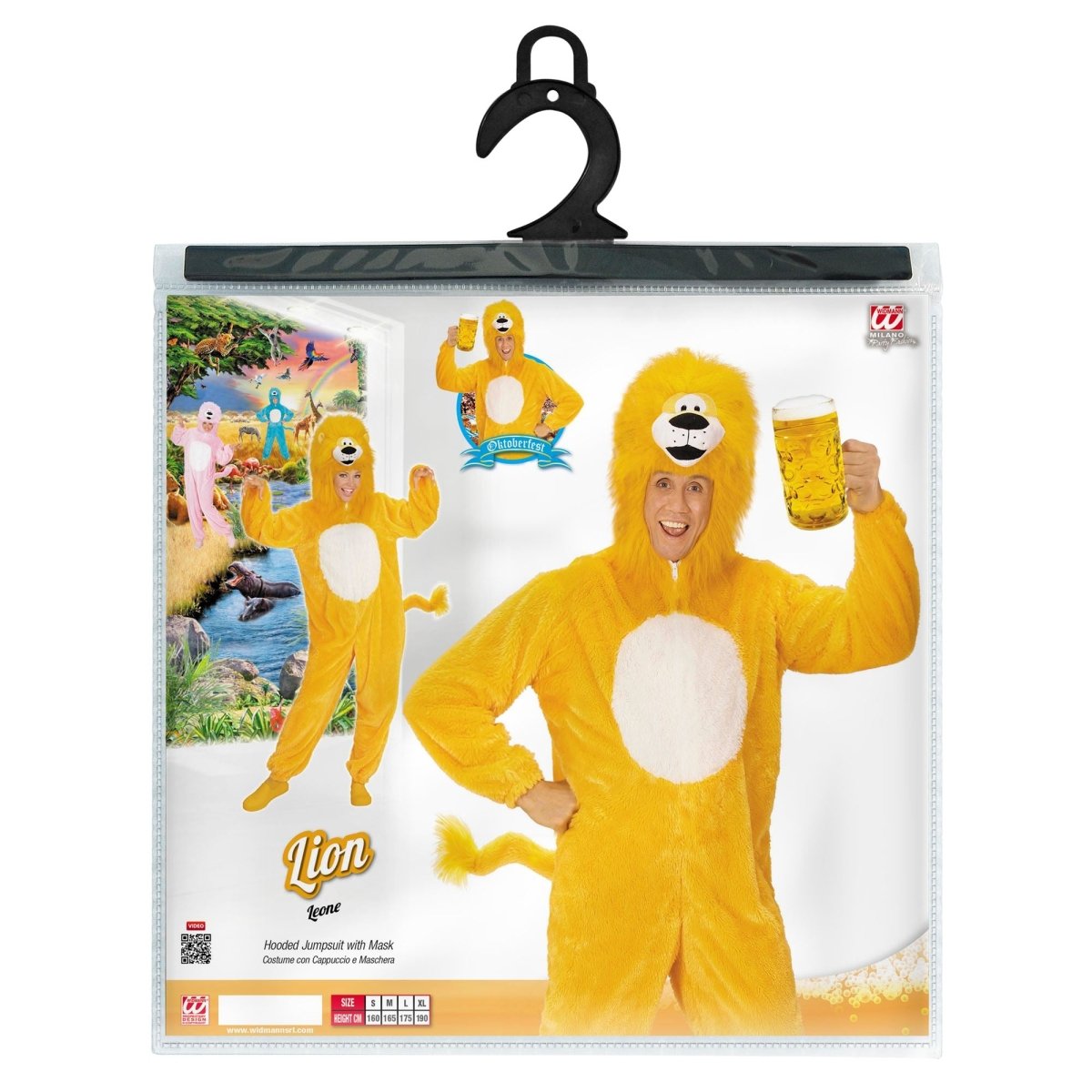 Leeuw Jumpsuit Geel