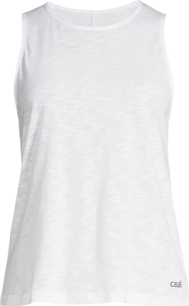 Casall Soft Texture Tank White