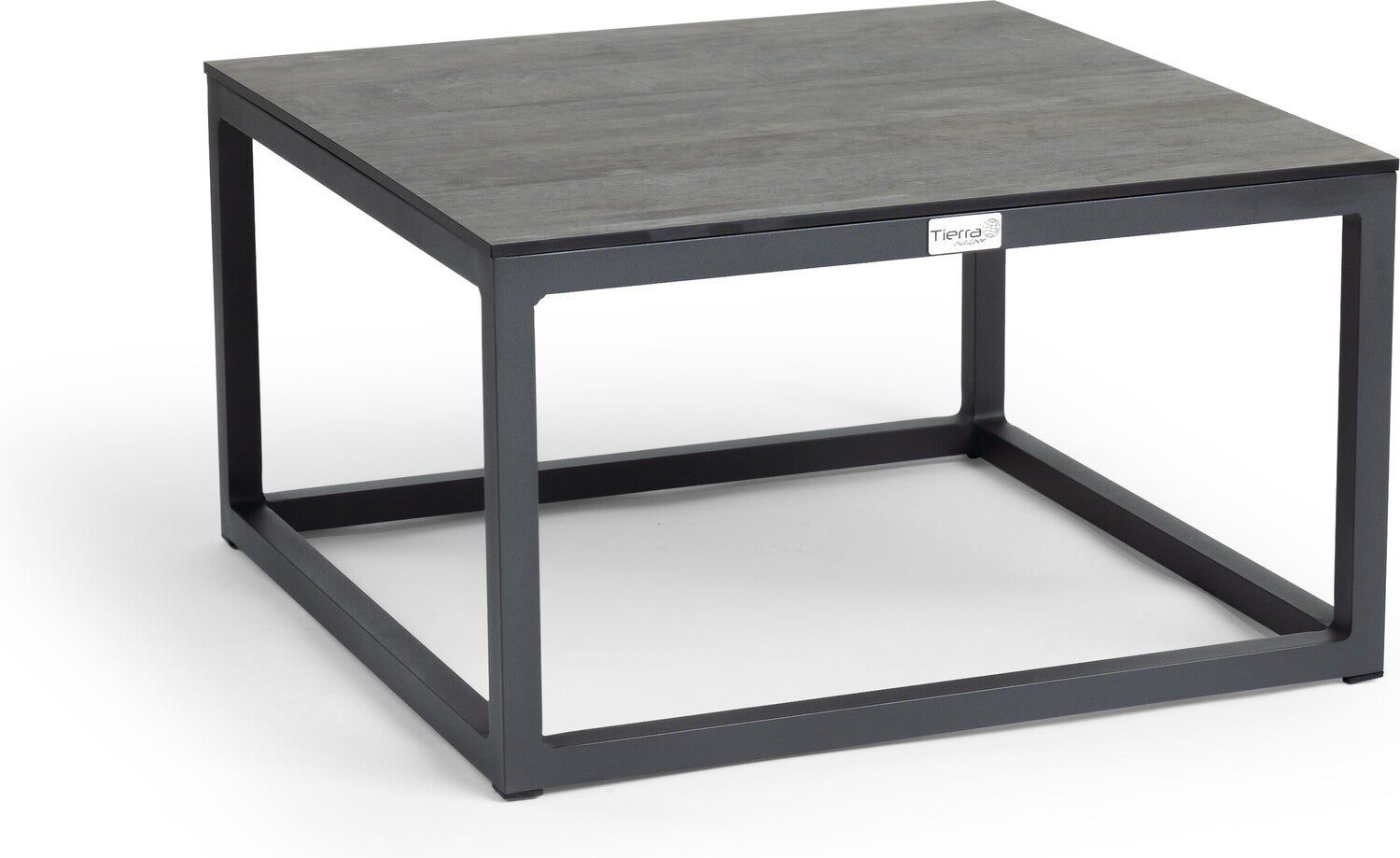 Tierra Outdoor loungetafel Rio antraciet 60 x 60 x 35 cm