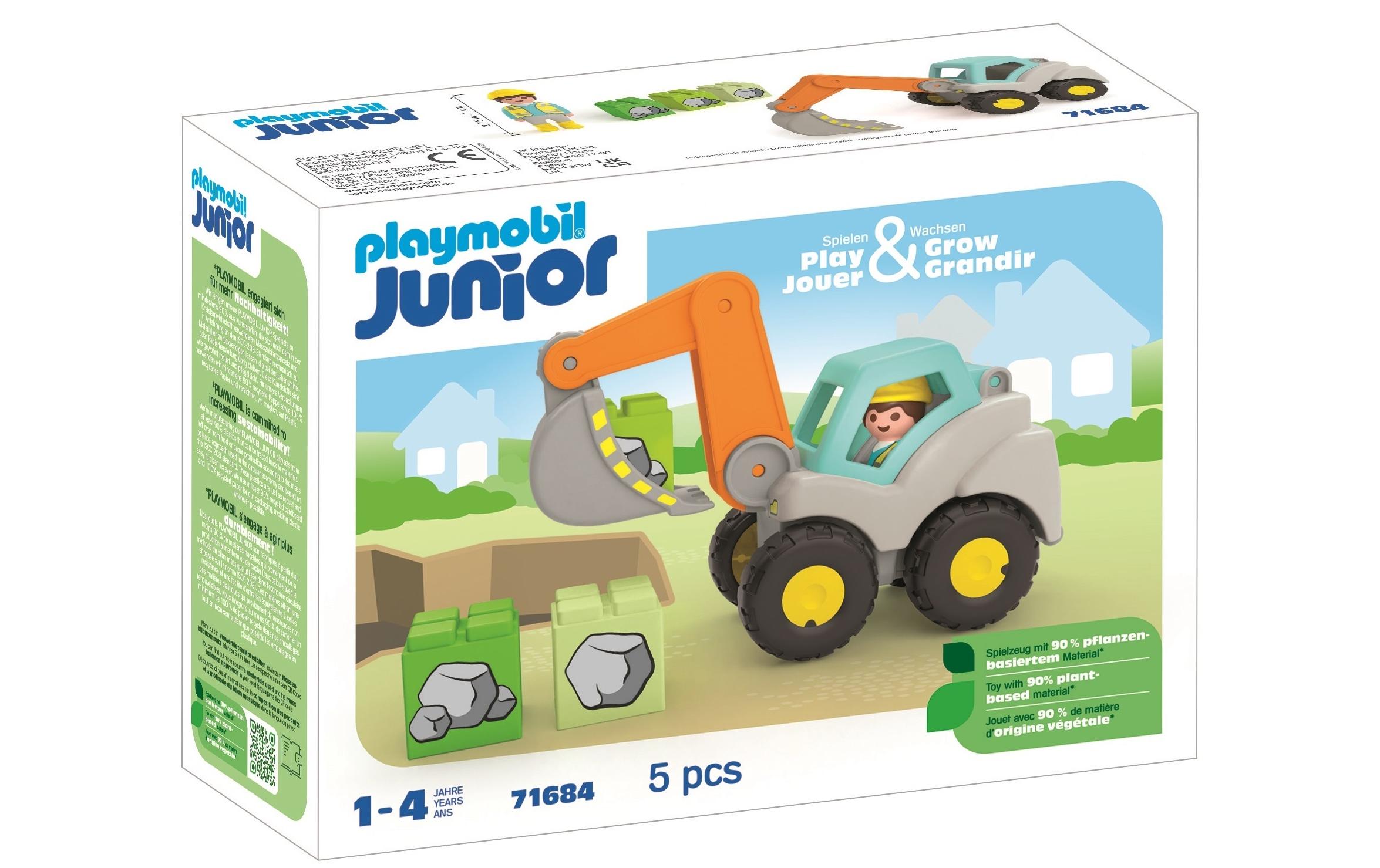 Junior Schaufelbagger 71684Figuren-Set für Kinder