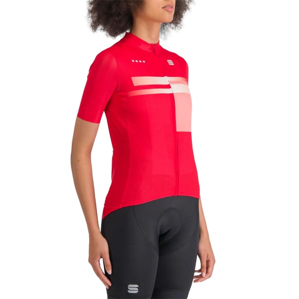 Maillot vélo SPORTFUL GRUPPETTO W JERSEY TANGO RED PINK