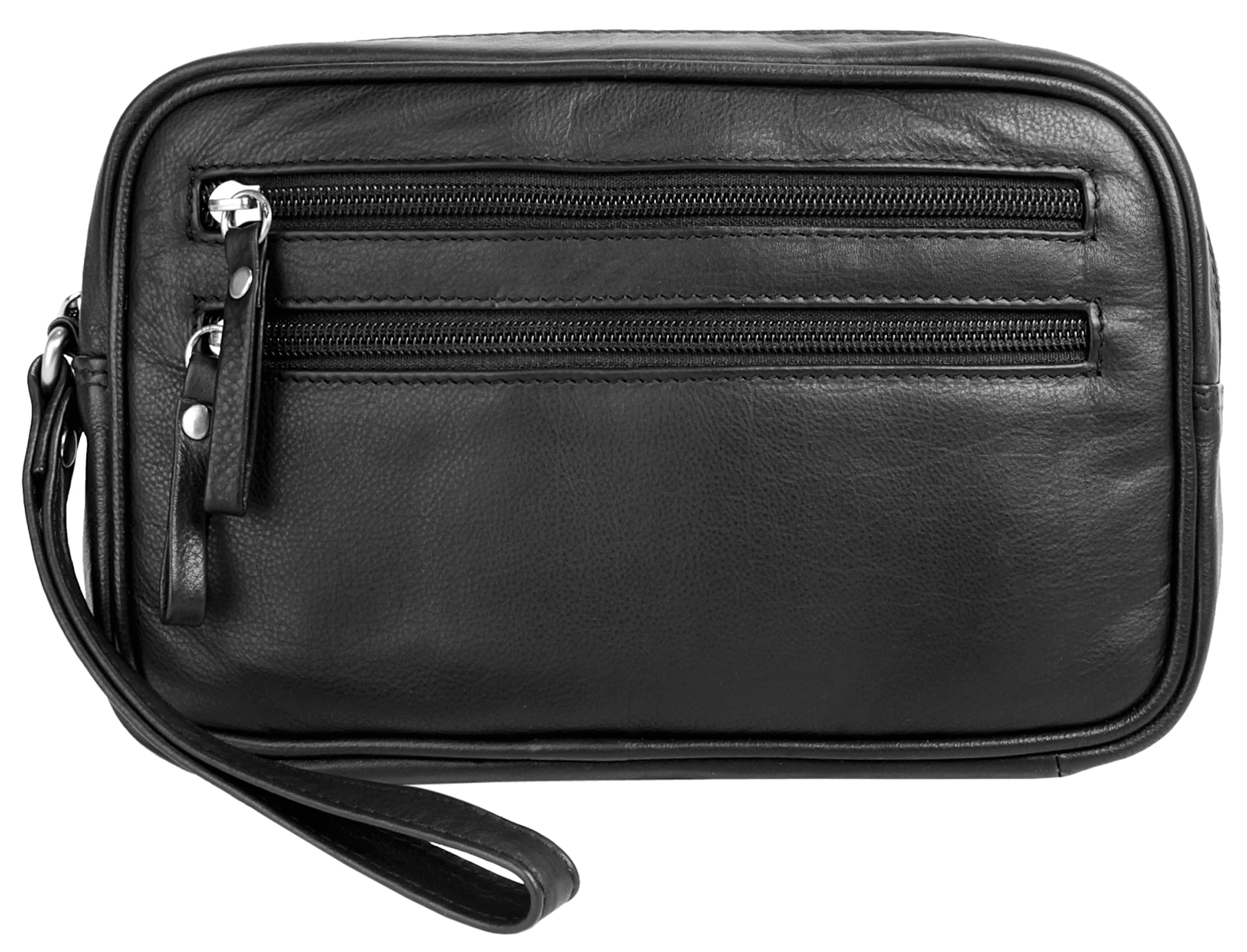 BODENSCHATZ Handgelenktasche echt Leder