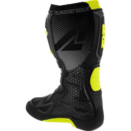 Bottes cross FXR FACTORY RIDE BLACK/HI VIS 2023 - Noir / Jaune