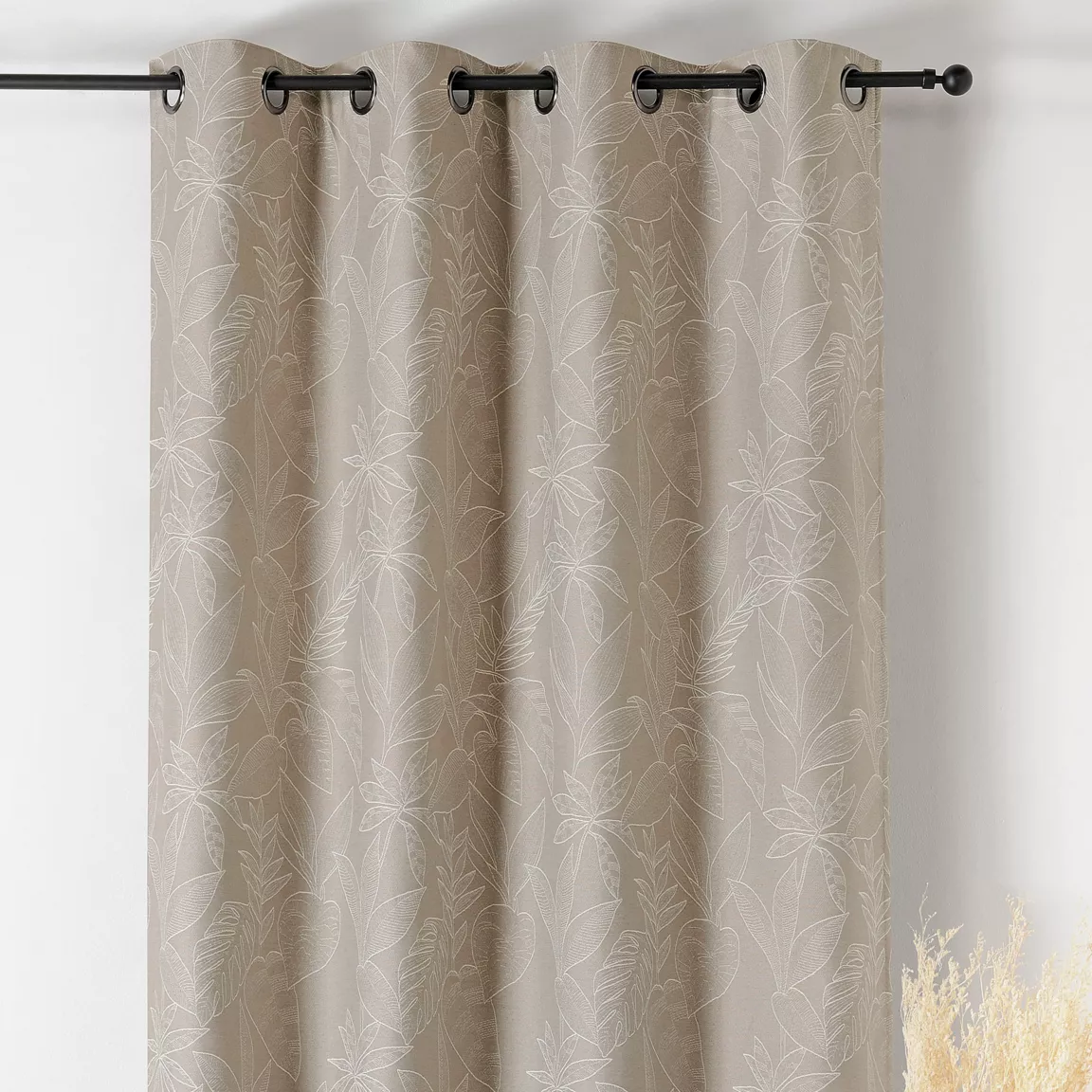 Rideau obscurcissant isolant (140 x 240 cm) Bengale Beige