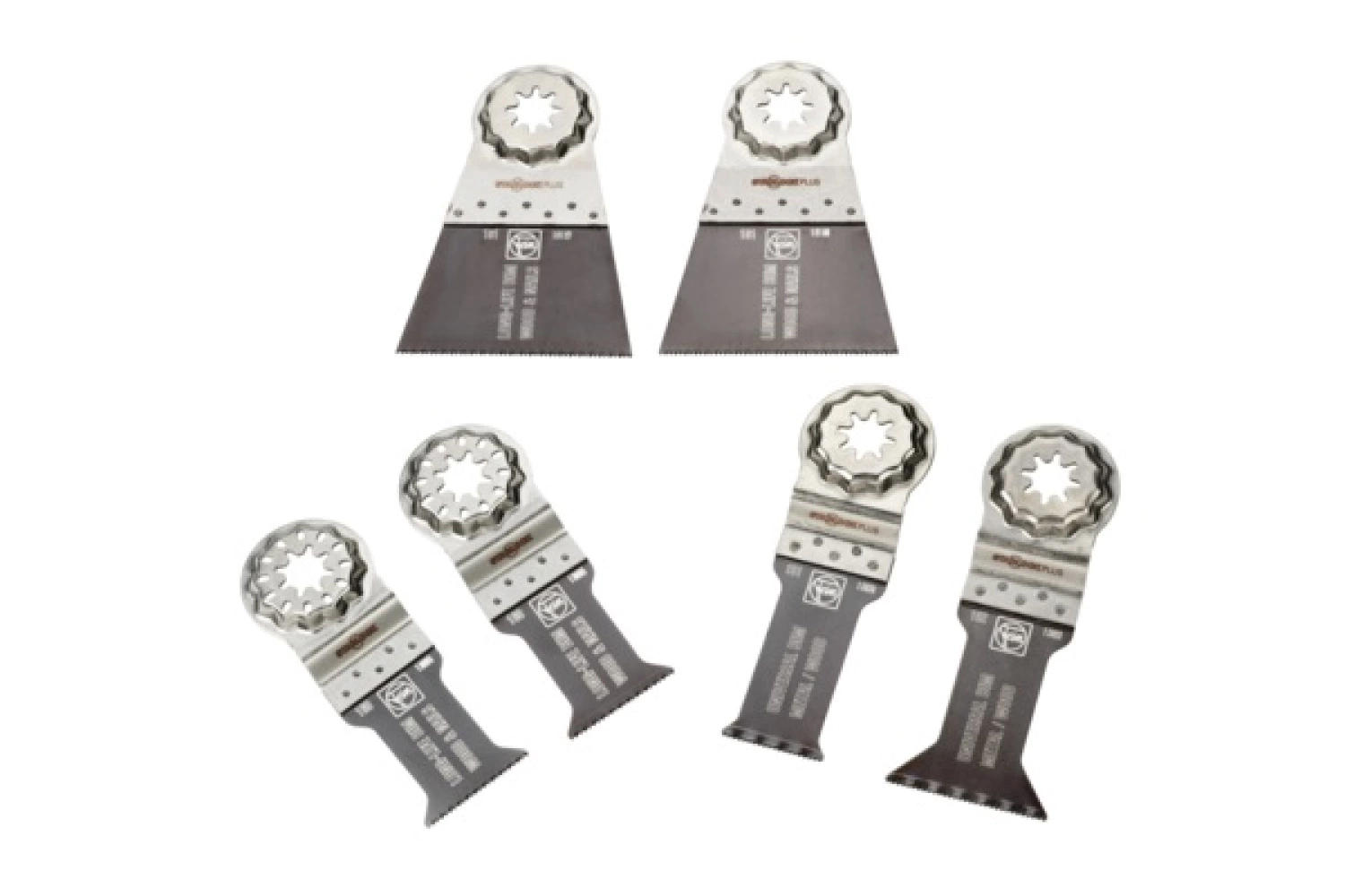 Fein 35222967030 6-delige invalzaagbladen set - Wood & Metal
