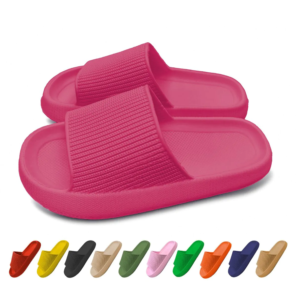 Orthopedische Zomer Badslippers (Pink)