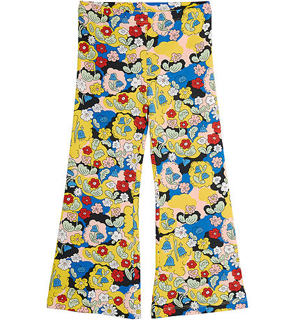 Mini Rodini Hosen - Gelbe m. Blumen