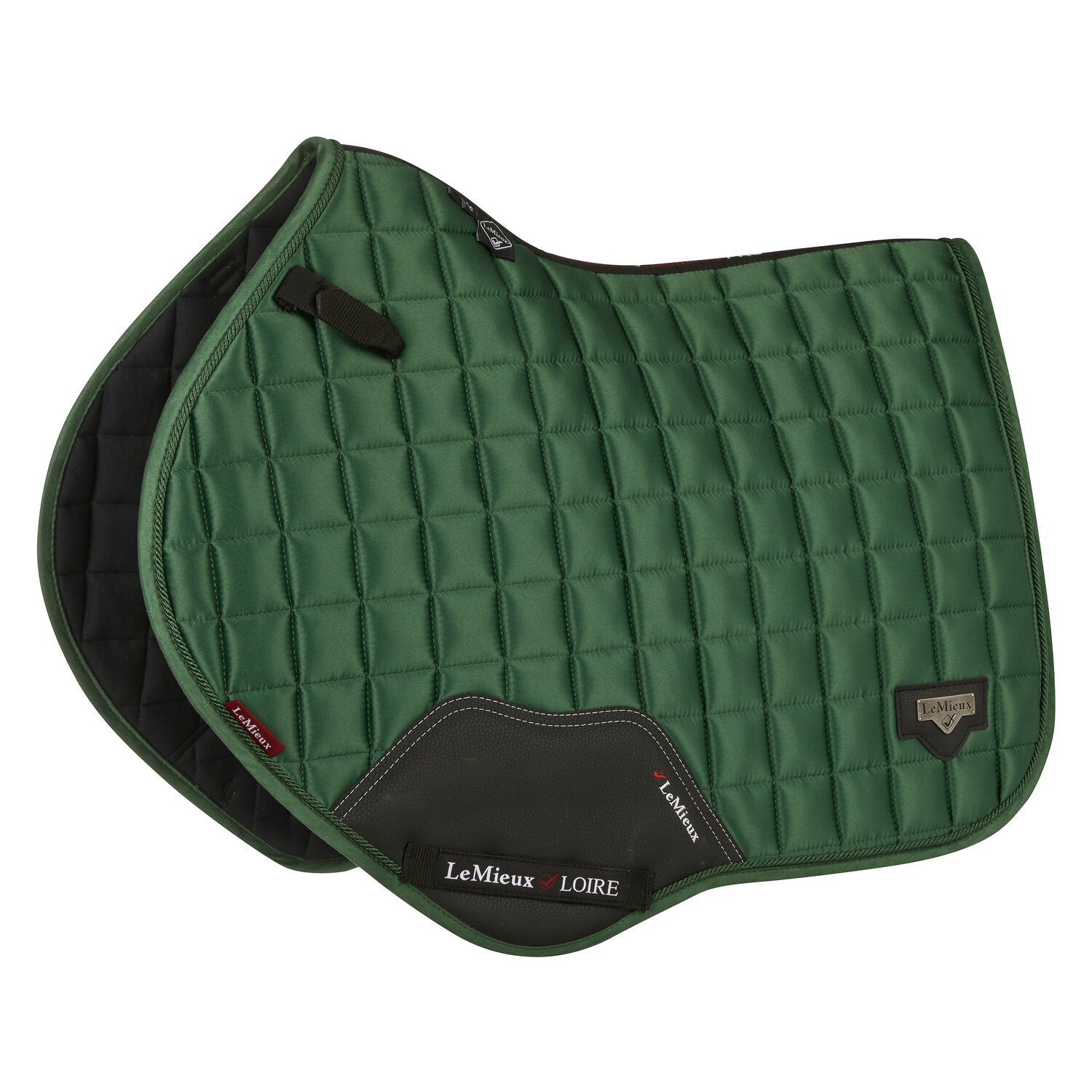 LeMieux Core Schabracke Loire Classic Satin  - huntergreen - Warmblut/Springen