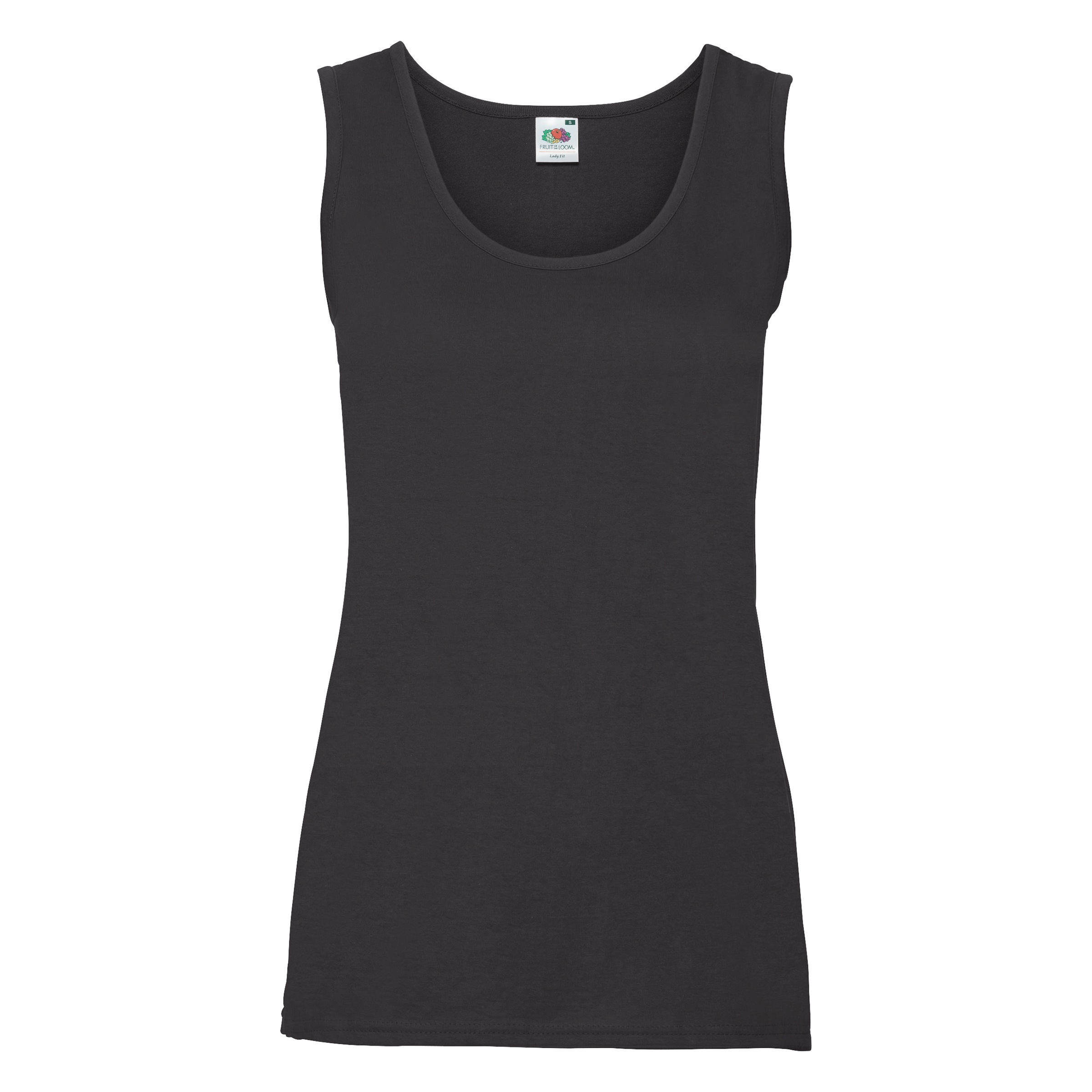 Fruit of the Loom Tanktop, 3 Stk. aus reiner Baumwolle, Rundhals