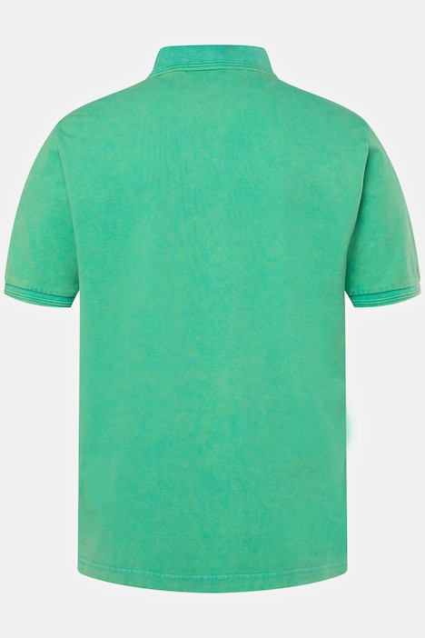 Poloshirt, Halbarm, Piqué, Vintage Look, bis 8 XL