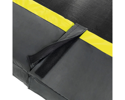 EXIT Silhouette trampoline met veiligheidsnet Ø 427 cm zwart