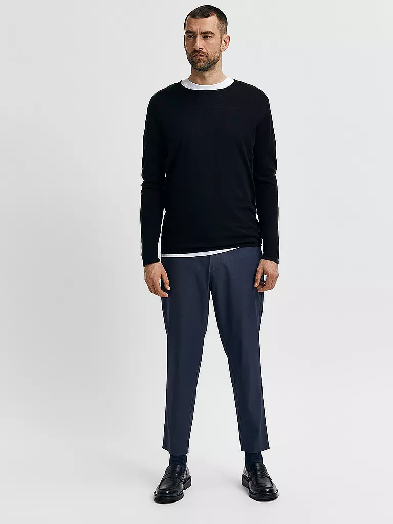 SELECTED Pullover SLHROME  schwarz