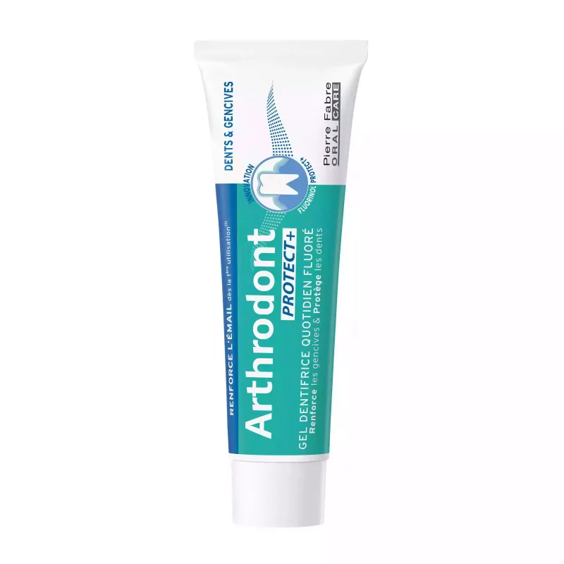 Arthrodont Protect + - Gel Dentifrice fluoré protection gencives et dents - 75ml