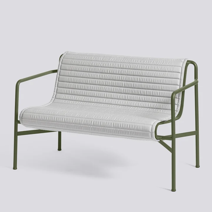 HAY - Palissade Quilted Cushion für Dining Bench, anthrazit