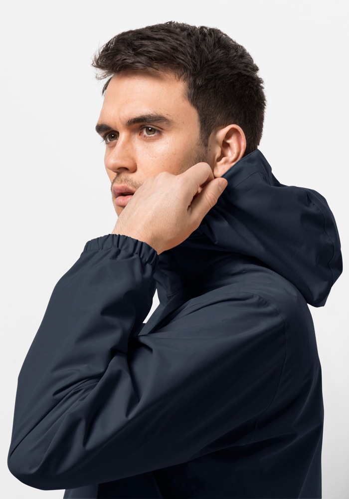 Jack Wolfskin Softshelljacke »STORMY POINT 2L JKT M« mit Kapuze