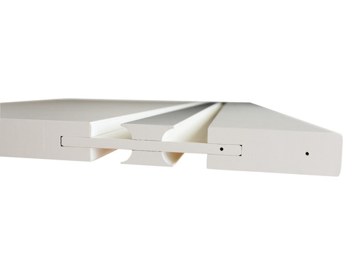 Pertura Jonna schuifdeur, wit, 935x2050x39 mm, met geïntegreerde greeplijst