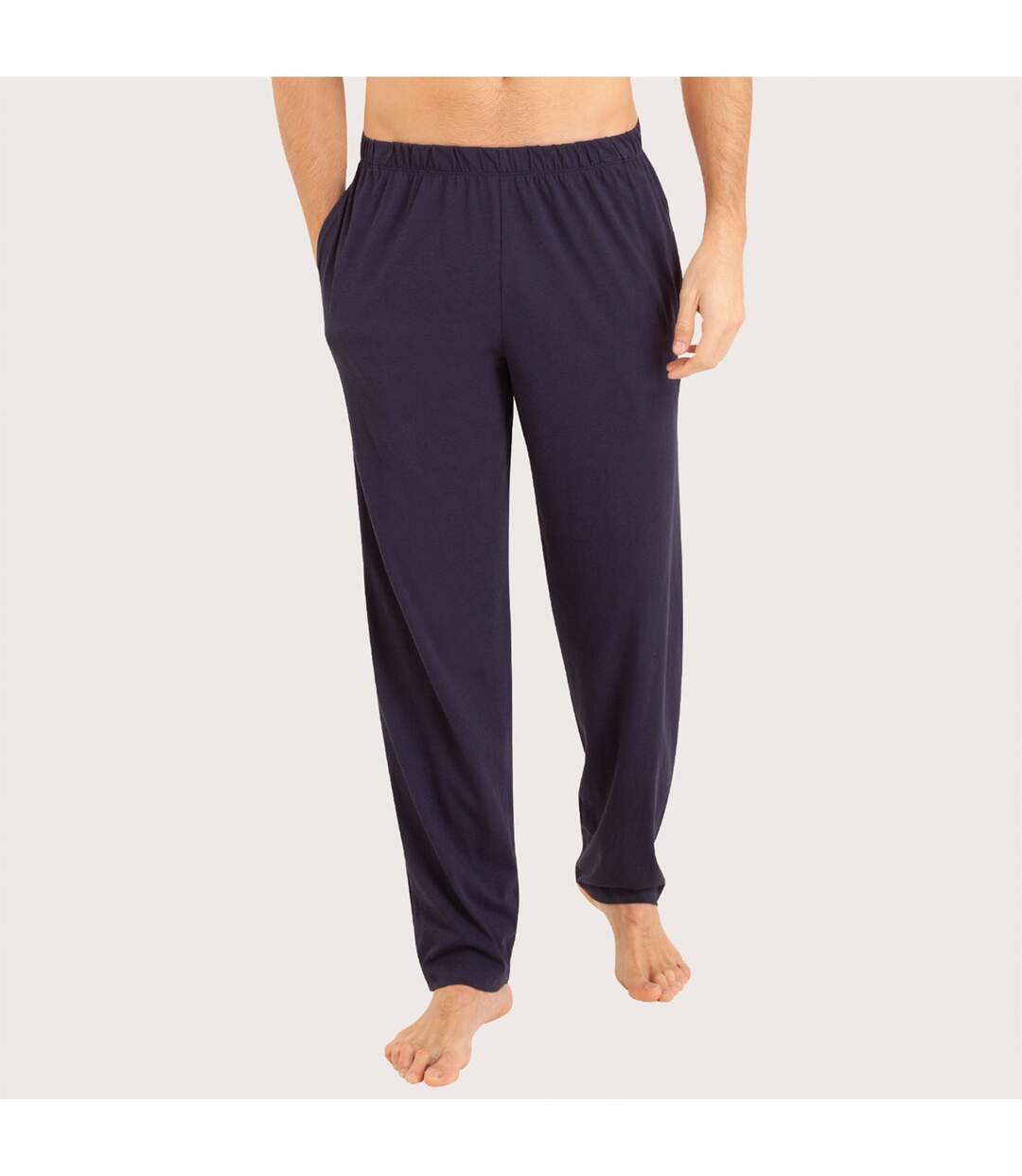 Pyjama long col T homme Jersey