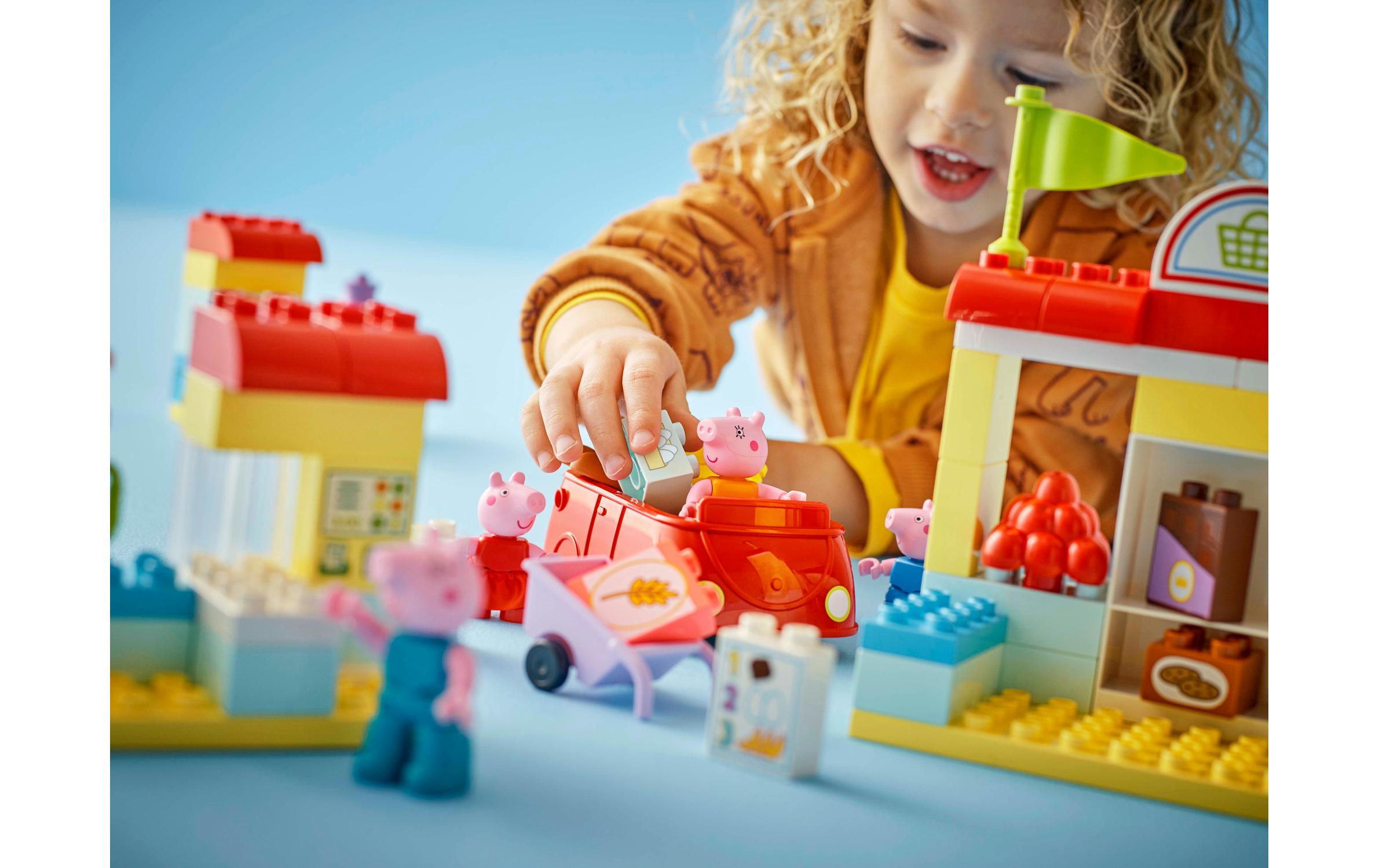 DUPLO® Peppas Supermarkt 10434Bau- und Spielset aus der beliebten TV-Serie