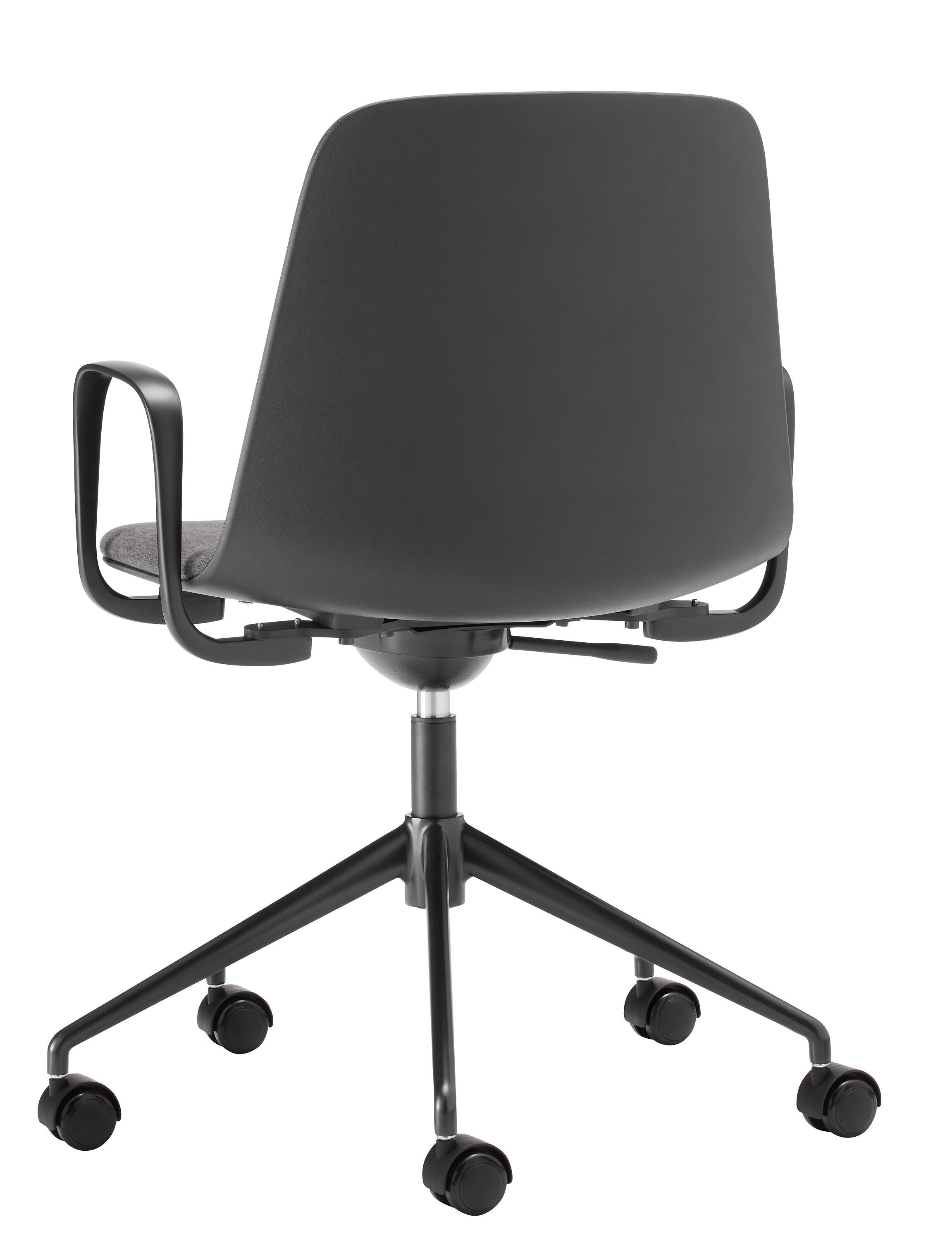 MUSK Bürostuhl - Schwarz / B: 65.5 cm x T: 65.5 cm x H: 84.5 cm