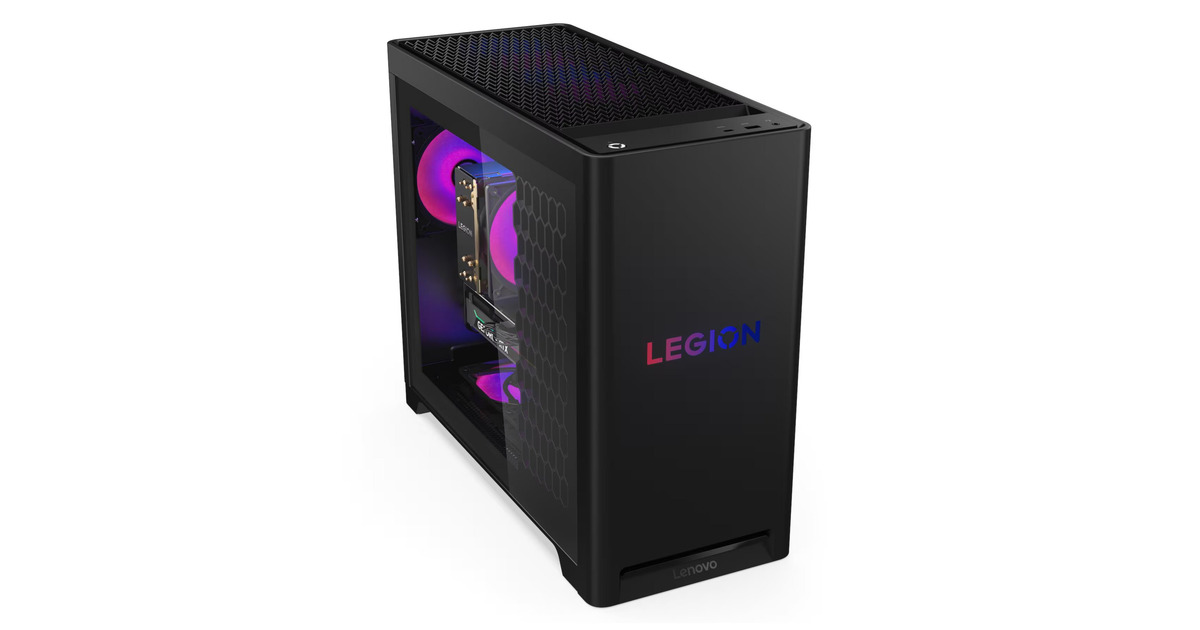 LenovoLegion T5 30AGB10 (90YJ005BMH) gaming pc  (Zwart | Ryzen 9 7950X3D | RTX 5070 Ti | 32 GB | 2 TB SSD)
