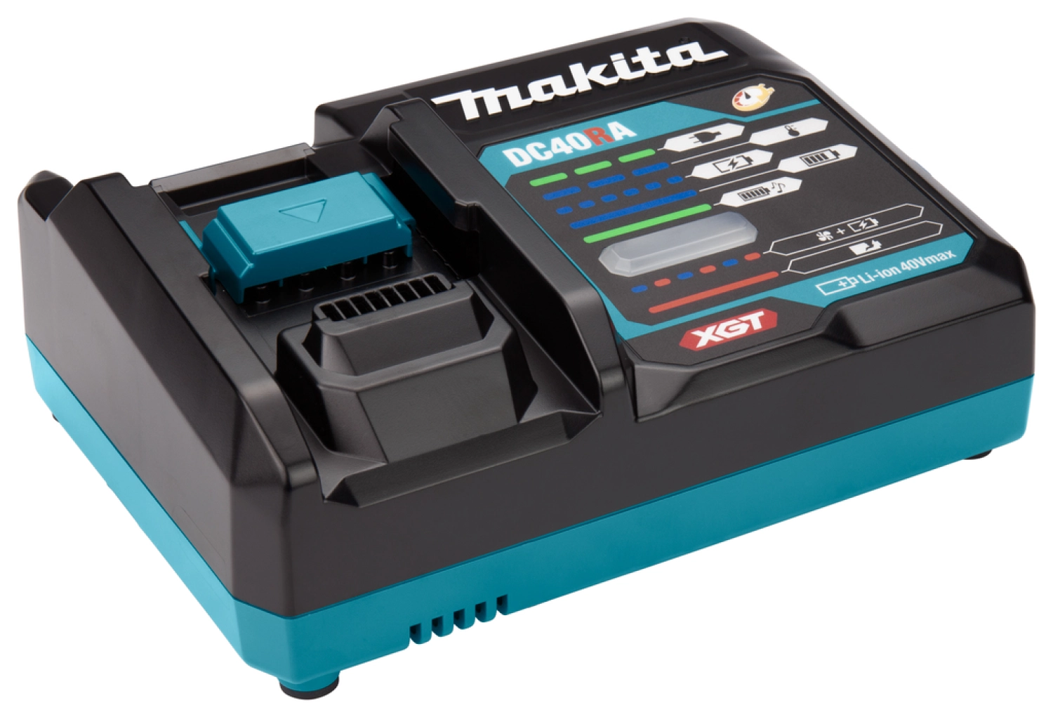 Makita DC40RA XGT 40 V Max Li-Ion accu snellader