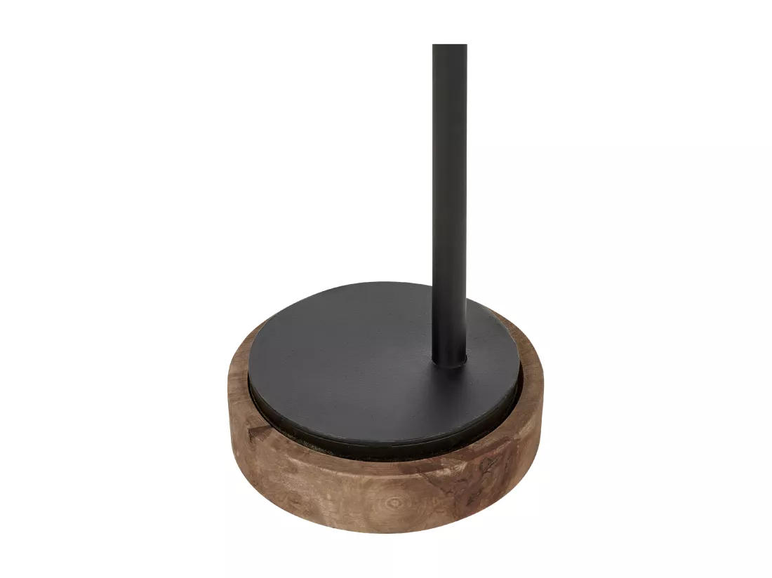 Lampe de bureau KOLAR Bois de manguier Marron foncé