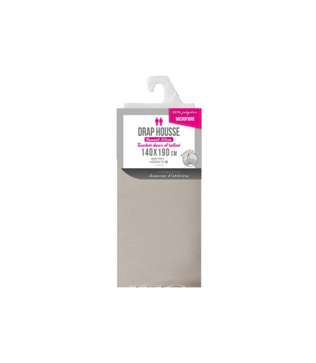 Drap Housse Oscar 140x190cm Naturel
