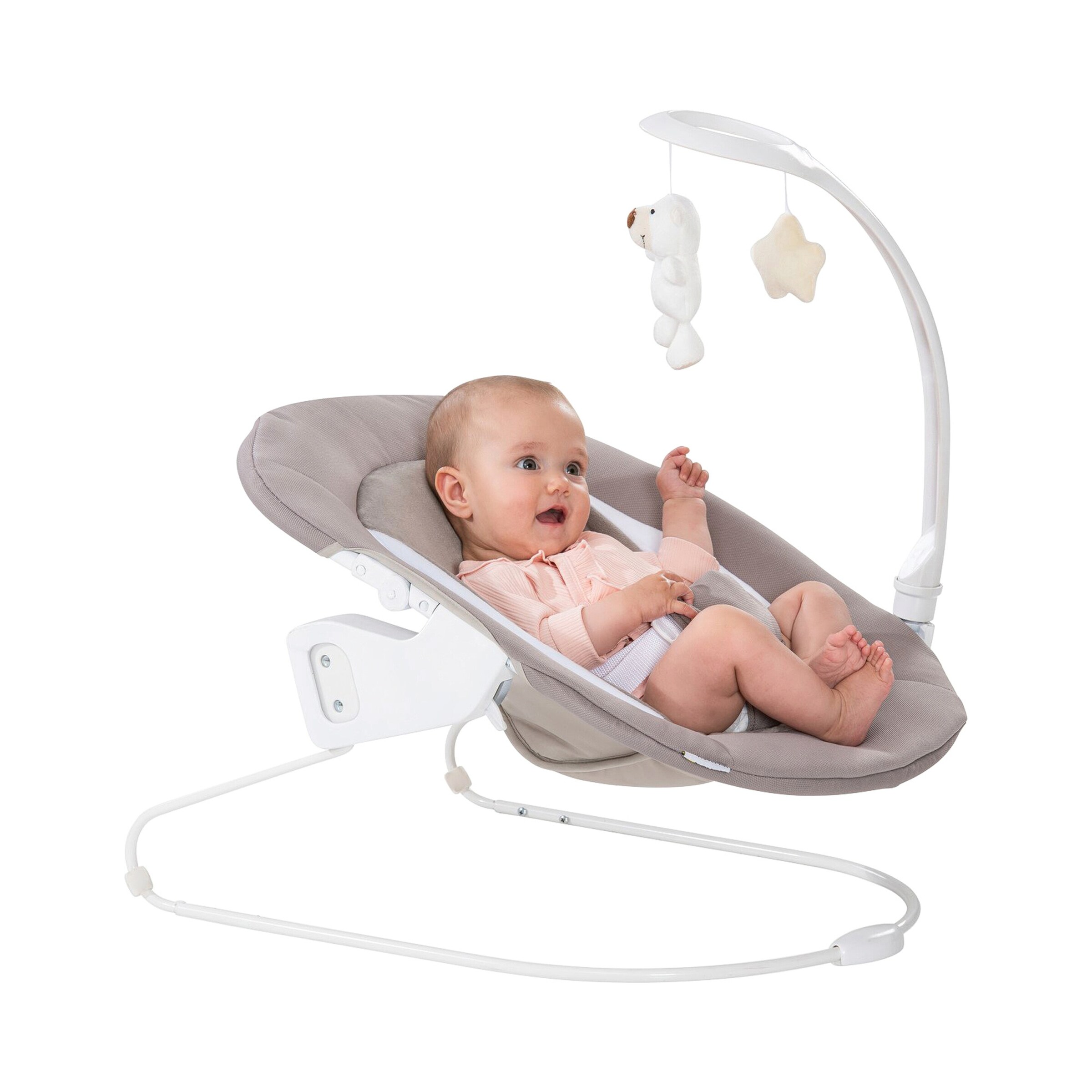 Hauck Babywippe Alpha Bouncer 2in1 Deluxe sand