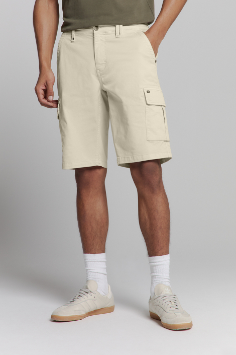 NO-EXCESS beige heren korte broek