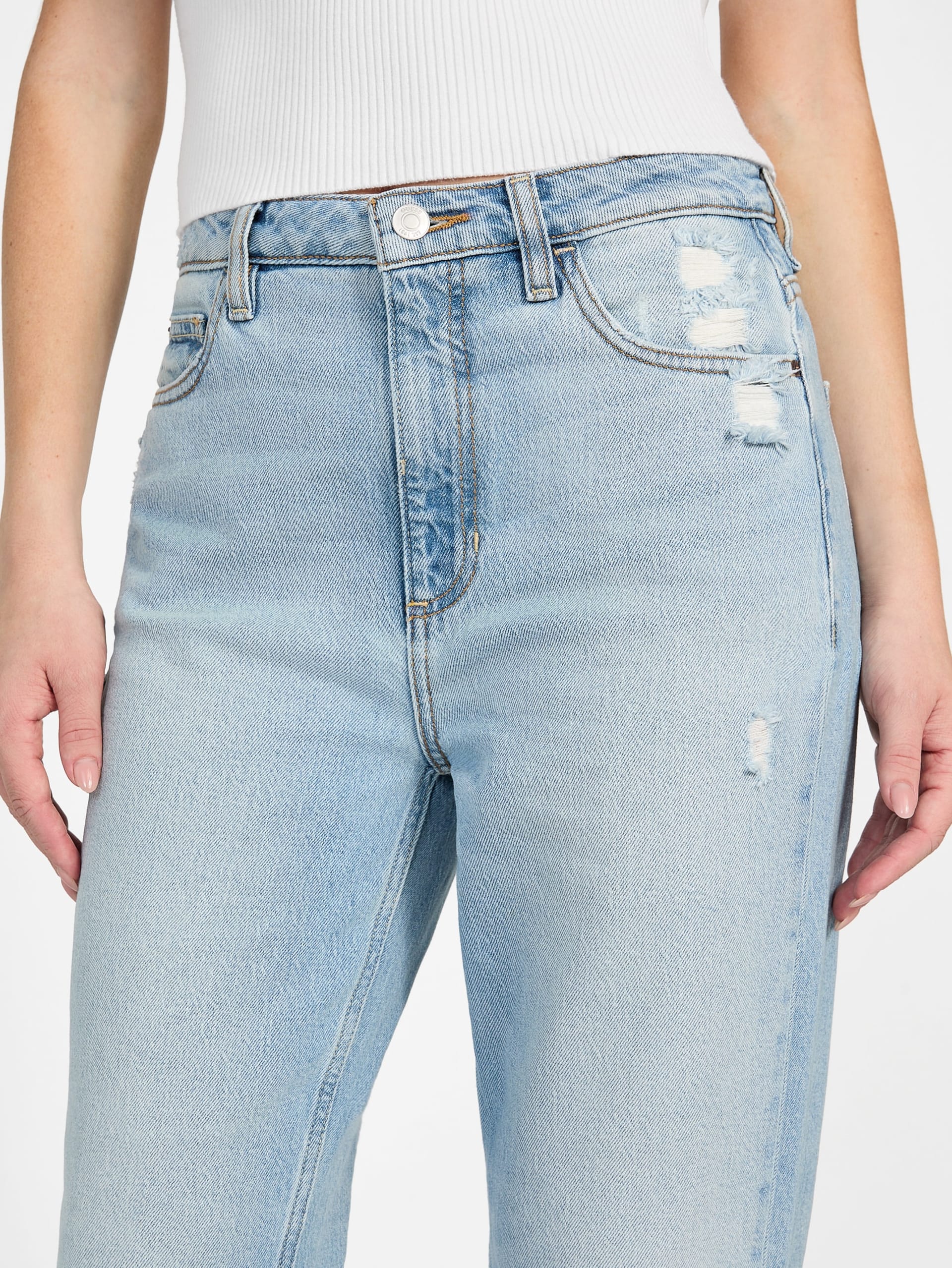Calça jeans Eco Slim Mom