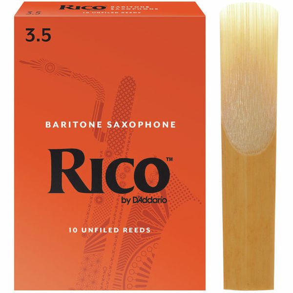 Daddario Woodwinds Rico Baritone Sax 3,5