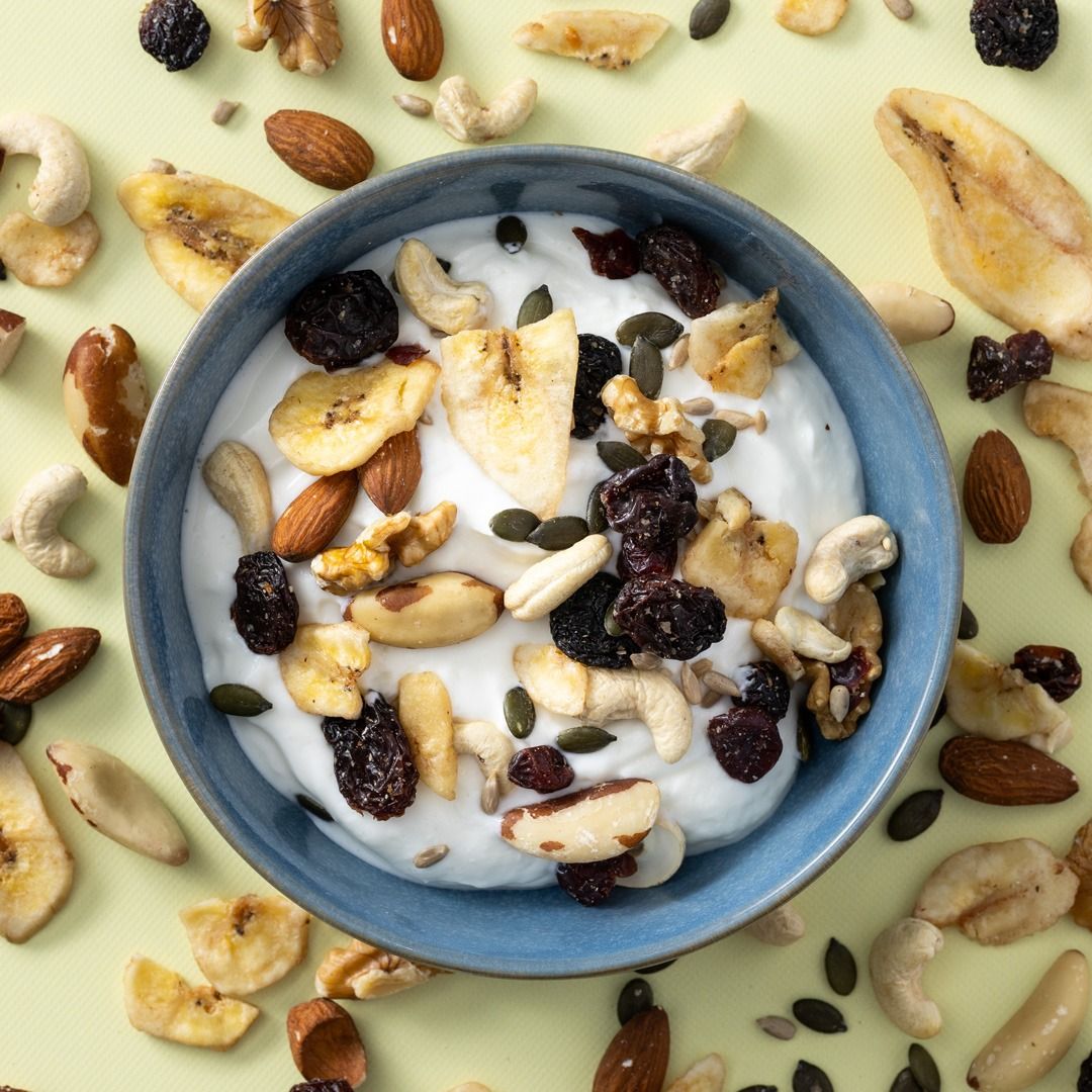 Trail mix banana