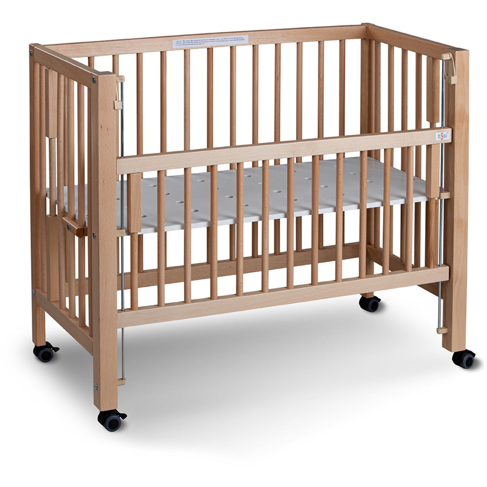 Køb tiSsi® Nature Sophie Bedside Crib Massiv Bøg