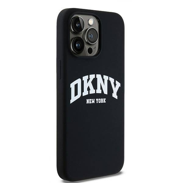 iPhone 15 Pro Max MagSafe Silikon Hülle Case (DKHMP15XSNYACH) - Schwarz