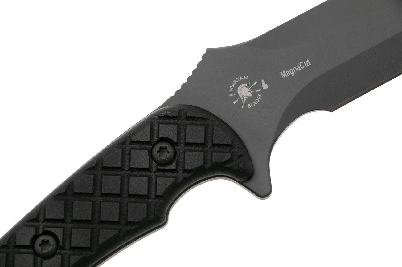 Spartan Blades Ares SB1BKBKKYBK Black/Black/Black Sheath survivalmes