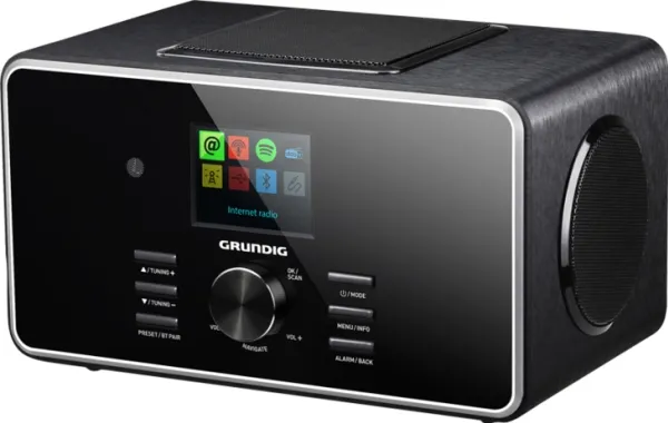 Grundig DTR 6000 X - Audiosystem - 28 Watt (Total) - sort