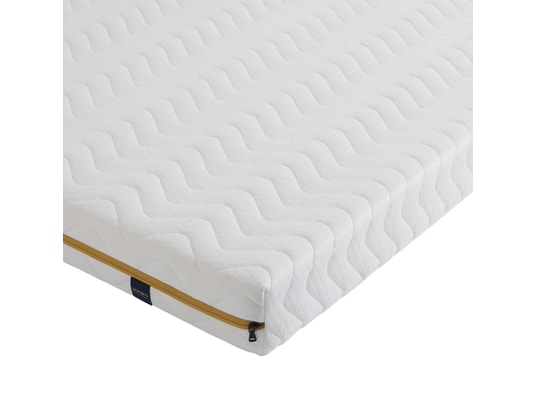 SOMEO - Matelas mousse aurore 200 blanc 120 x 190